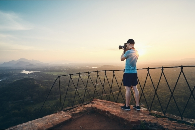  Sigiriya Sunset Moment Photo