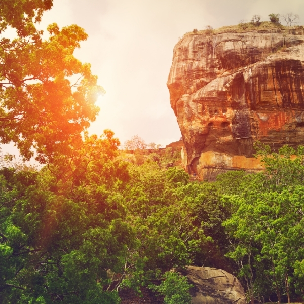 Sunset Sigiriya Rock