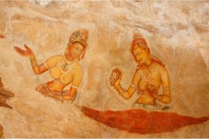 Sigiriya Frescoes – SIGIRIYA