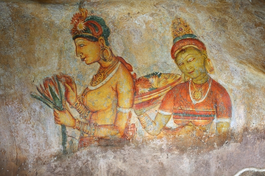 Sigiriya Frescoes – SIGIRIYA